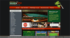 Desktop Screenshot of billard-jeux.com